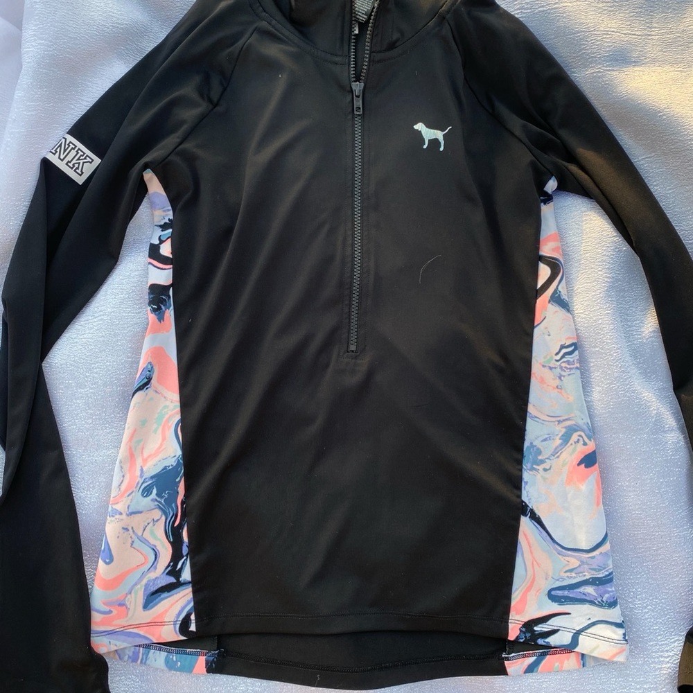 Black Victoria secret’s pink hoodie